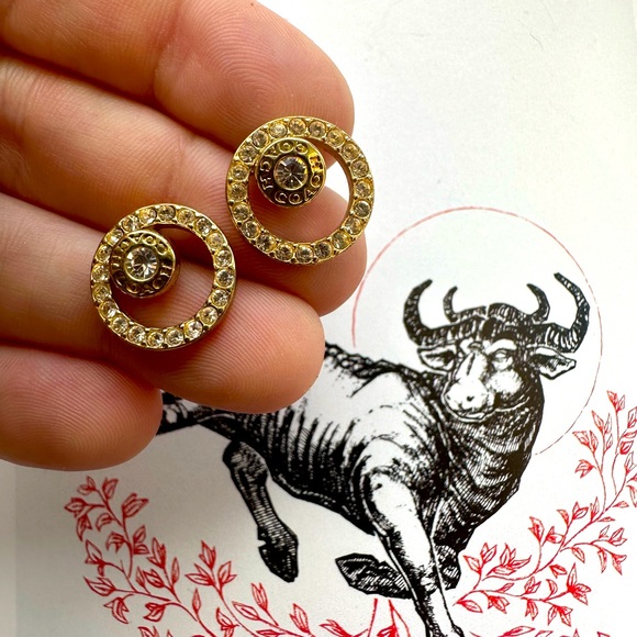 Coach Earrings Hand Selected for Taurus Season - Picture 1 of 1